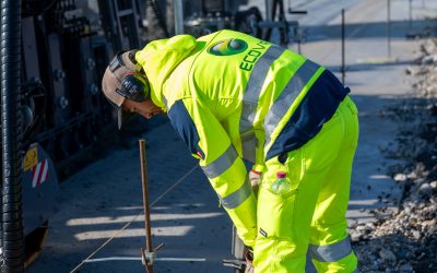 La sicurezza nei cantieri stradali: una priorità per Ecovie nella manutenzione e costruzione di pavimentazioni