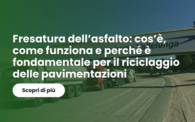 Fresatura dell&rsquo;asfalto: cos&rsquo;&egrave;, come funziona e perch&eacute; &egrave; fondamentale per il riciclaggio delle pavimentazioni
